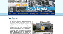Desktop Screenshot of lbciviccenter.com